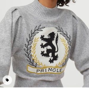 H&M Pringle Collab Grey Sweater Size Sm